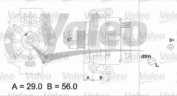 VALEO 437420 Alternator
